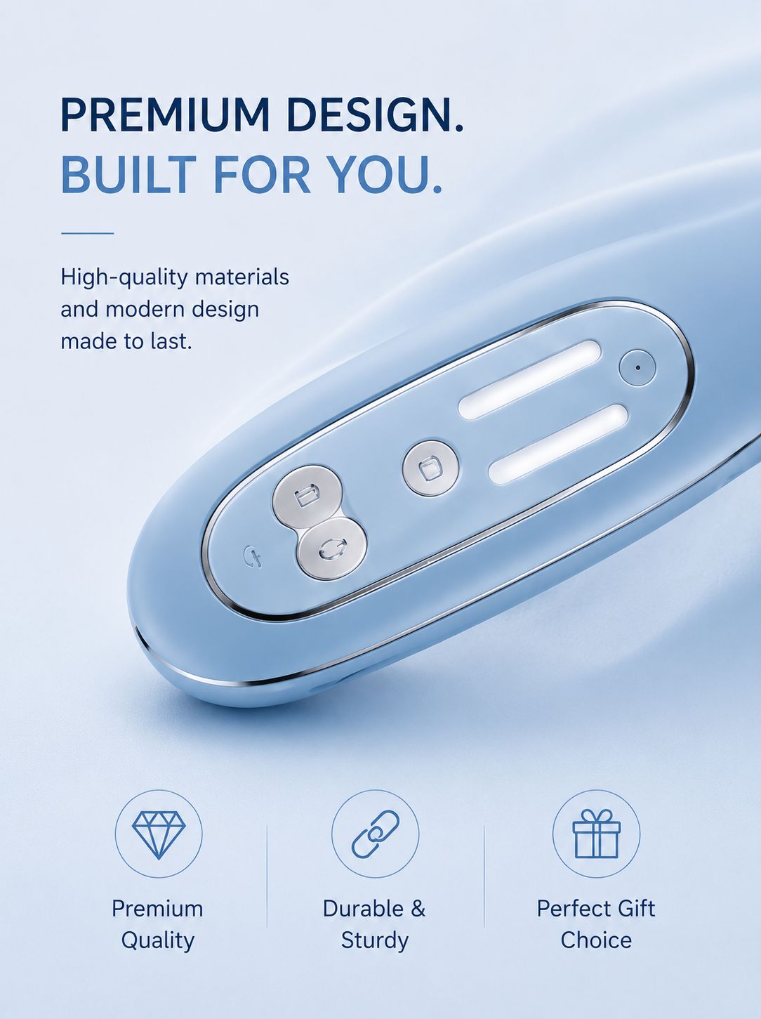EMS Neck Massager - Instant Pain Relief for Neck & Shoulders